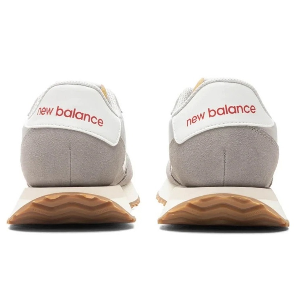 New Balance 237V1 Mens Size 8.5 Running Shoes Grey/White NEW - Picture 4 of 5